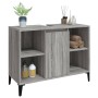 Armario de lavabo madera contrachapada gris Sonoma 80x33x60 cm von , Badezimmerwaschtische - Ref: Foro24-821298, Preis: 70,48...