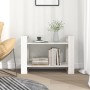 Estantería/divisor de espacios madera pino blanco 80x35x56,5 cm de , Librerías y estanterías - Ref: Foro24-813895, Precio: 40...