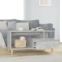 Mesa de centro madera contrachapada gris hormigón 90x49x45 cm de , Mesas de centro - Ref: Foro24-819616, Precio: 62,48 €