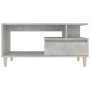 Mesa de centro madera contrachapada gris hormigón 90x49x45 cm de , Mesas de centro - Ref: Foro24-819616, Precio: 62,48 €