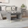 Mesa de centro madera contrachapada gris Sonoma 60x50x40 cm de , Mesas de centro - Ref: Foro24-817520, Precio: 53,32 €, Descu...