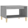 Mesa de centro madera contrachapada gris Sonoma 60x50x40 cm de , Mesas de centro - Ref: Foro24-817520, Precio: 53,32 €, Descu...