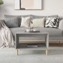 Mesa de centro madera contrachapada gris Sonoma 60x50x40 cm de , Mesas de centro - Ref: Foro24-817520, Precio: 53,32 €, Descu...