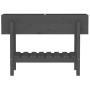 Arriate elevado de jardín madera maciza pino gris 101x30x69 cm von , Töpfe und Pflanzgefäße - Ref: Foro24-825242, Preis: 74,2...