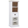 Juego de muebles de baño 5 piezas madera maciza blanco de , Muebles de baño - Ref: Foro24-338553, Precio: 536,20 €, Descuento: %