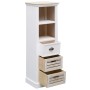 Juego de muebles de baño 5 piezas madera maciza blanco de , Muebles de baño - Ref: Foro24-338553, Precio: 536,20 €, Descuento: %