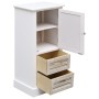 Juego de muebles de baño 5 piezas madera maciza blanco de , Muebles de baño - Ref: Foro24-338553, Precio: 536,20 €, Descuento: %