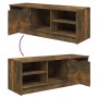 Mueble de TV madera contrachapada roble ahumado 102x35,5x36,5cm de , Muebles TV - Ref: Foro24-817084, Precio: 55,15 €, Descue...