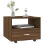 Mesa de centro madera de ingeniería marrón roble 55x55x40 cm de , Mesas de centro - Ref: Foro24-816939, Precio: 57,41 €, Desc...