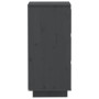Aparador 2 uds madera maciza de pino gris 32x34x75 cm de , Aparadores - Ref: Foro24-813370, Precio: 101,83 €, Descuento: %