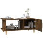 Mesa de centro madera contrachapada roble ahumado 90x50x40 cm de , Mesas de centro - Ref: Foro24-817543, Precio: 49,50 €, Des...