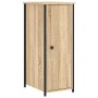 Mesita de noche madera de ingeniería roble Sonoma 32x42x80 cm de , Mesitas de noche - Ref: Foro24-825965, Precio: 52,38 €, De...