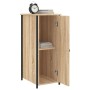 Mesita de noche madera de ingeniería roble Sonoma 32x42x80 cm de , Mesitas de noche - Ref: Foro24-825965, Precio: 52,38 €, De...