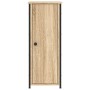 Mesita de noche madera de ingeniería roble Sonoma 32x42x80 cm de , Mesitas de noche - Ref: Foro24-825965, Precio: 52,38 €, De...
