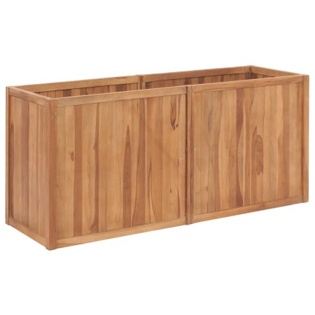 Arriate de madera maciza de teca 150x50x70 cm von , Töpfe und Pflanzgefäße - Ref: Foro24-48974, Preis: 227,77 €, Rabatt: %