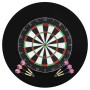 Diana profesional de sisal con 6 dardos y borde de , Juegos de dardos - Ref: Foro24-91460, Precio: 101,40 €