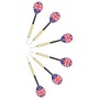 Diana profesional de sisal con 6 dardos y borde de , Juegos de dardos - Ref: Foro24-91460, Precio: 101,40 €