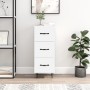 Aparador madera de ingeniería blanco 34,5x34x90 cm de , Aparadores - Ref: Foro24-828596, Precio: 66,55 €, Descuento: %