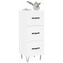 Aparador madera de ingeniería blanco 34,5x34x90 cm de , Aparadores - Ref: Foro24-828596, Precio: 66,55 €, Descuento: %