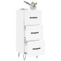 Aparador madera de ingeniería blanco 34,5x34x90 cm de , Aparadores - Ref: Foro24-828596, Precio: 66,55 €, Descuento: %