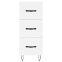 Aparador madera de ingeniería blanco 34,5x34x90 cm de , Aparadores - Ref: Foro24-828596, Precio: 66,55 €, Descuento: %