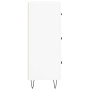 Aparador madera de ingeniería blanco 34,5x34x90 cm de , Aparadores - Ref: Foro24-828596, Precio: 66,55 €, Descuento: %