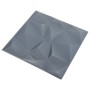 Paneles de pared 3D 12 unidades gris diamante 3 m² 50x50 cm von , Wandverkleidung - Ref: Foro24-340589, Preis: 47,86 €, Rabat...