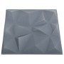 Paneles de pared 3D 12 unidades gris diamante 3 m² 50x50 cm von , Wandverkleidung - Ref: Foro24-340589, Preis: 47,86 €, Rabat...
