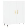 Aparador de madera de ingeniería blanco 69,5x34x90 cm de , Aparadores - Ref: Foro24-830172, Precio: 82,58 €, Descuento: %