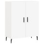 Aparador de madera de ingeniería blanco 69,5x34x90 cm by , Sideboards - Ref: Foro24-827740, Price: 97,26 €, Discount: %