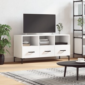 Mueble de TV madera de ingeniería blanco 102x36x50 cm von , TV-Möbel - Ref: Foro24-829036, Preis: 64,88 €, Rabatt: %