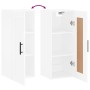 Armario de pared madera de ingeniería blanco 34,5x34x90 cm de , Aparadores - Ref: Foro24-830524, Precio: 50,30 €, Descuento: %