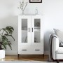 Aparador alto madera de ingeniería blanco 69,5x31x115 cm by , Sideboards - Ref: Foro24-828308, Price: 96,55 €, Discount: %