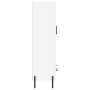 Aparador alto madera de ingeniería blanco 69,5x31x115 cm by , Sideboards - Ref: Foro24-828308, Price: 96,55 €, Discount: %