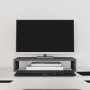 Soporte de monitor madera maciza de pino gris 50x27x10 cm von , Computersockel und -erhöhungen - Ref: Foro24-813946, Preis: 2...