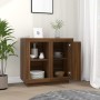 Aparador color marrón roble 80x40x75 cm von , Sideboards - Ref: Foro24-817239, Preis: 85,51 €, Rabatt: %