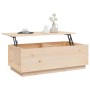 Mesa de centro de madera maciza de pino 100x50x35 cm de , Mesas de centro - Ref: Foro24-813420, Precio: 133,05 €, Descuento: %