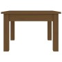Mesa de centro madera maciza de pino marrón miel 45x45x30 cm von , Couchtisch - Ref: Foro24-814227, Preis: 35,42 €, Rabatt: %