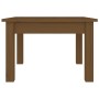 Mesa de centro madera maciza de pino marrón miel 45x45x30 cm von , Couchtisch - Ref: Foro24-814227, Preis: 35,42 €, Rabatt: %