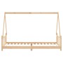 Estructura de cama para niños madera maciza de pino 90x200 cm by , Cribs and beds for children - Ref: Foro24-834453, Price: 1...