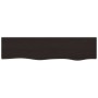 Estante de pared madera roble tratada marrón oscuro 80x30x2 cm by , Shelves and shelves - Ref: Foro24-363782, Price: 34,57 €,...