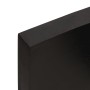 Estante de pared madera roble tratada marrón oscuro 80x30x2 cm by , Shelves and shelves - Ref: Foro24-363782, Price: 34,57 €,...