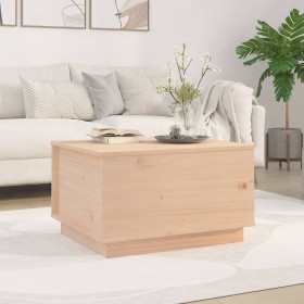 Mesa de centro de madera maciza de pino 60x50x35 cm by , Coffee table - Ref: Foro24-813415, Price: 69,08 €, Discount: %