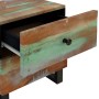 Mesita de noche de madera maciza reciclada 40x33x46 cm de , Mesitas de noche - Ref: Foro24-345218, Precio: 98,22 €, Descuento: %
