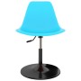 Sillas de comedor giratorias 2 unidades PP azul by , dining chairs - Ref: Foro24-324193, Price: 87,48 €, Discount: %