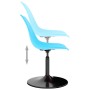 Sillas de comedor giratorias 2 unidades PP azul by , dining chairs - Ref: Foro24-324193, Price: 87,48 €, Discount: %