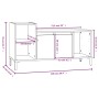 Mueble para TV madera contrachapada roble Sonoma 100x35x55 cm von , TV-Möbel - Ref: Foro24-821183, Preis: 70,92 €, Rabatt: %