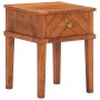Mesita de noche de madera maciza de acacia 40x40x50 cm de , Mesitas de noche - Ref: Foro24-286575, Precio: 105,78 €, Descuent...