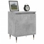 Mesitas de noche 2 uds madera gris hormigón 40x30x50 cm by , Nightstands - Ref: Foro24-826821, Price: 65,01 €, Discount: %