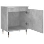 Mesitas de noche 2 uds madera gris hormigón 40x30x50 cm by , Nightstands - Ref: Foro24-826821, Price: 65,01 €, Discount: %